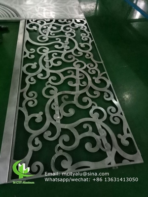 Gevelbekleding van aluminium massief paneel buigplaat 2,5 mm dik voor decoratie van gordijnwand gevel