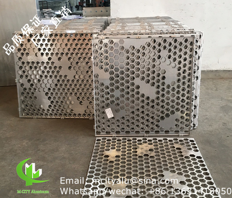 aluminium geperforeerd massief paneel gevelpaneel bekleding paneel voor gordijnwand scherm paneel