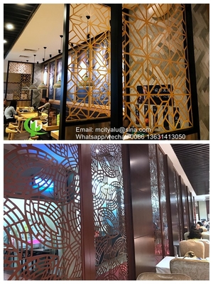 3D Aluminium geperforeerd bekledingspaneel voor gordijnwand gevel bekleding massief paneel l buitenwandpaneel