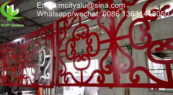 metalen Aluminium geperforeerd decoratief paneel voor gordijnwand gevel bekleding wandpaneel met een dikte van 3 mm geperforeerd