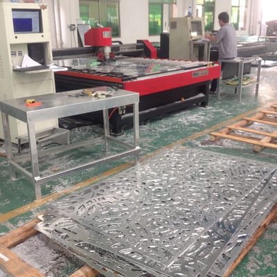 China aluminium decoratief wandpaneel voor gevelbekleding met pvdf poederbedekte afwerking