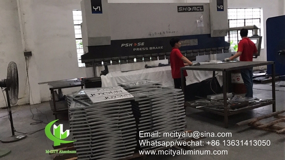 China Aluminium CNC laser gesneden decoratief paneel voor billboard advertentiebord