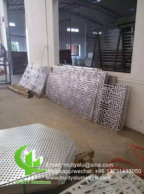 China Aluminium gordijnwandpaneel gemaakt in China bekleding gevelwandpaneel