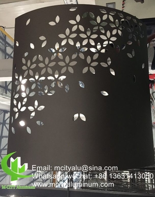 3d China Aluminium wandbekleding gevel wandpaneel bekleding paneel voor China project
