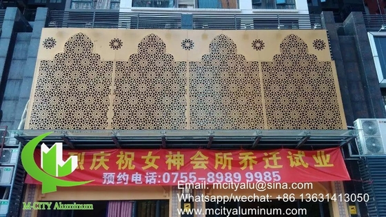 3d China Aluminium wandbekleding gevel wandpaneel bekleding paneel voor China project