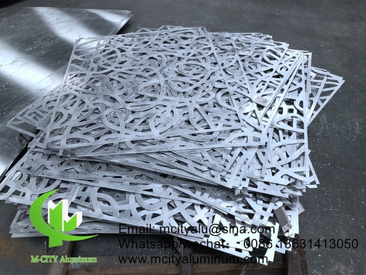 metalen aluminium geperforeerd plaat metalen privacy scherm gevel bekleding buigplaat 2,5 mm dik voor decoratie