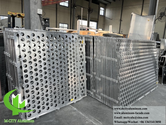 Laser gesneden metalen scherm Aluminium laser gesneden panelen Decoratief scherm