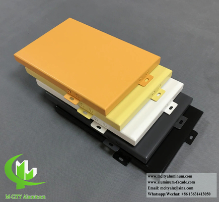 Architectonisch massief aluminiumpaneel voor wandbekleding