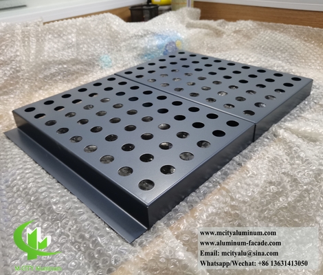 Architectonisch metalen scherm cnc snijden perforeren patroon voor wandbekleding decoratie