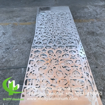 Architectonische islamitische aluminium bekleding paneel gevel wandplaat buiten gebouw gevel voor buiten gevel