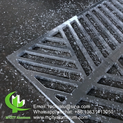 modestijl aluminium privacy scherm metalen schermplaat 10 mm dik voor scheidingswand decoratie