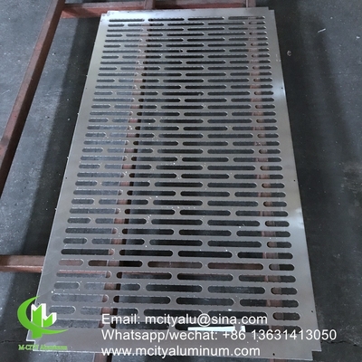aluminium geperforeerd paneel gevelbekleding paneel buitenste gebouw dekking voor gebouw of plafond