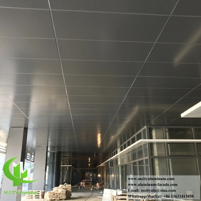 Buitenste aluminium bekledingspanelen Solid Wall Panels Gevelsysteem