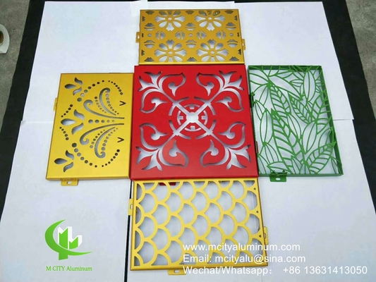Aluminium perforatiepaneel gevelwand bekleding paneel buitenste gebouw dekking voor gebouw of plafond