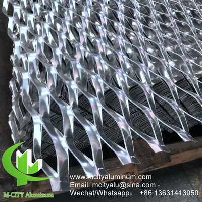 Aluminiummaas voor gevelwandbekleding paneel buitenbouwbedekking voor gebouw plafond binnen buiten