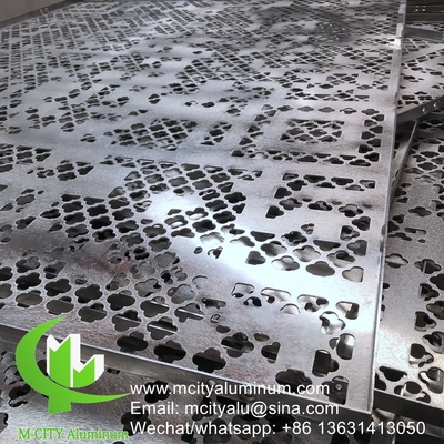 metalen aluminium bekleding plaat metalen gevel bekleding buigplaat voor gordijnwand gevel privacy scherm decoratie
