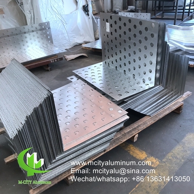 Aluminiummaas voor gevelwandbekleding paneel buitenbouwbedekking voor gebouw plafond binnen buiten