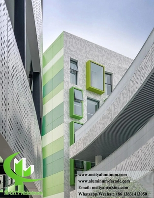 Architektonische platen met perforerend scherm Aluminium panelen voor muur
