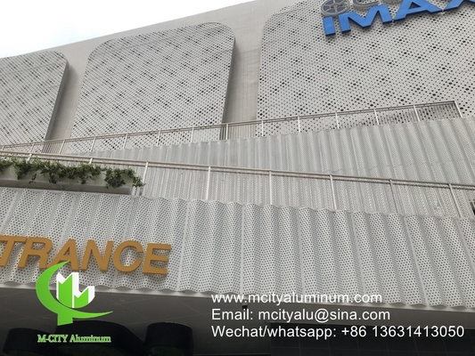 3d aluminium paneel gevelwand bekleding paneel buitenste gebouw dekking voor het gebouw buiten gevel