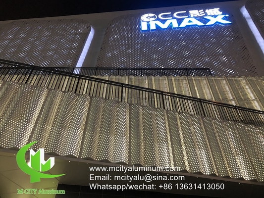 3d aluminium paneel gevelwand bekleding paneel buitenste gebouw dekking voor het gebouw buiten gevel