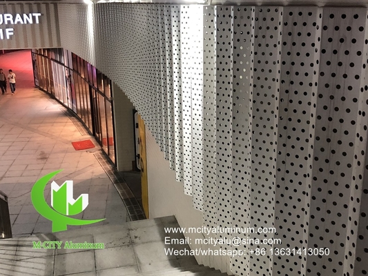 3d aluminium paneel gevelwand bekleding paneel buitenste gebouw dekking voor het gebouw buiten gevel