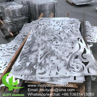 Geperforeerd aluminium gevelbekledingspaneel voor de buitenkant van het gebouw