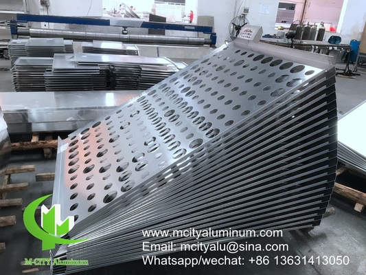 CNC gegraveerde gevel aluminium decoratieve gevel wand bekleding buiten gebouw gordijn muur gemodelleerd gevel plafond