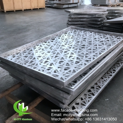Architektonische aluminium geperforeerde bekleding met kunstpatronen
