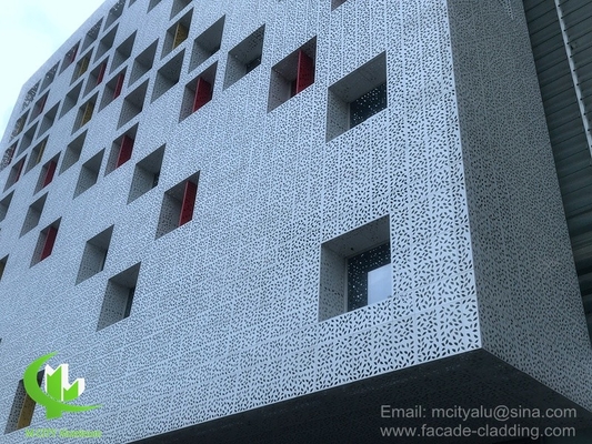Architektonische aluminium geperforeerde bekleding met kunstpatronen
