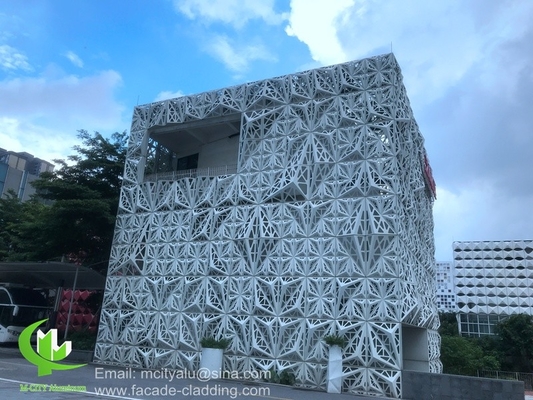 Architektonische aluminium geperforeerde bekleding met kunstpatronen