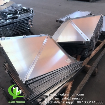 Cirkelontwerp Aluminium panelen voor gebouw gevel op maat metaalplaat China fabrikant