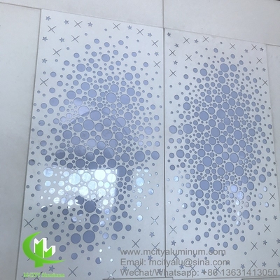 China 30033mm metaal aluminium paneel fluorocarbon aluminium massief paneel gordijnmuur voor gevel bekleding