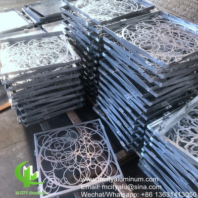 Cirkelontwerp Aluminium panelen voor gebouw gevel op maat metaalplaat China fabrikant