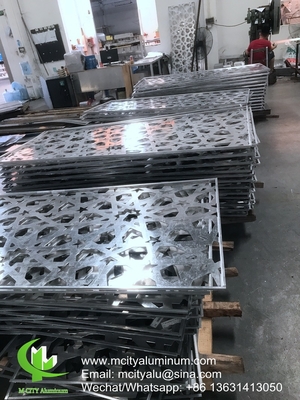 Cirkelontwerp Aluminium panelen voor gebouw gevel op maat metaalplaat China fabrikant
