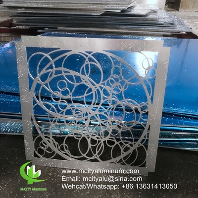 Verpakking van gevels met aluminiumpaneel voor de begraving van gevels