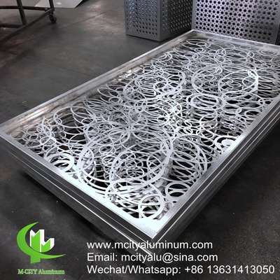 poederbedekte metalen aluminium bekleding voor gevelbekleding