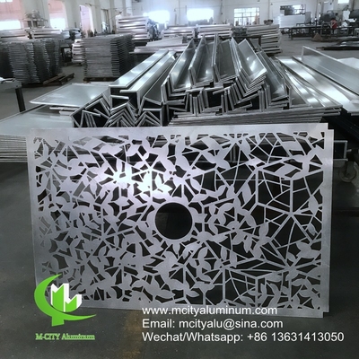 Aluminium plafond Poederbedekt Metalen aluminium holle panelen bekleding voor gevel buiten bekleding