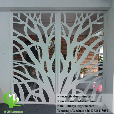 Aanpasbare kleuren en afwerkingen voor aluminiumpanele voor de decoratie van gebouwen