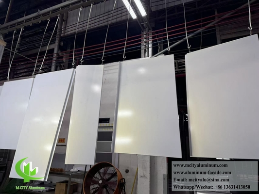 Buitenwandbekleding Aluminiumwandpanelen PVDF Kameleon kleur