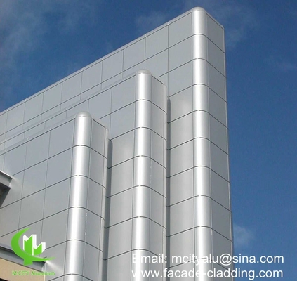 Metalen wandbekleding Solid aluminium paneel Metalen scherm voor de decoratie van gebouwde muur gevel