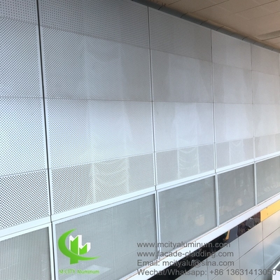 Verpakking van gevels met aluminiumpaneel voor de begraving van gevels