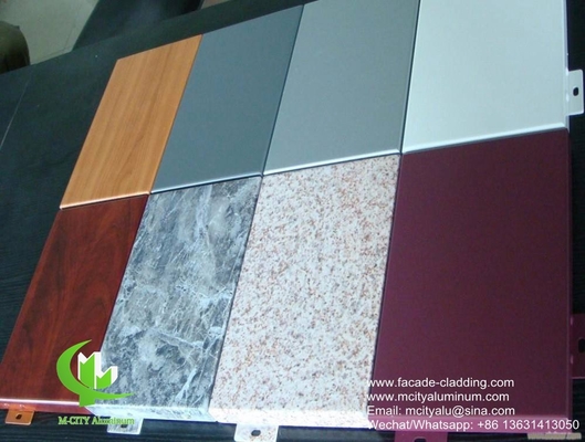 3003 2 mm metaal aluminium paneel fluoro-koolstof aluminium massief paneel gordijnwand voor gevelbekleding