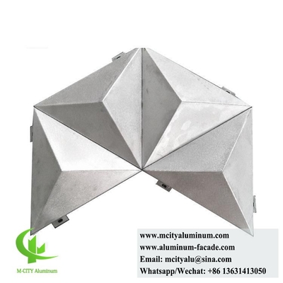 3D-vorm voor architectonische metalen bekledingsplaten
