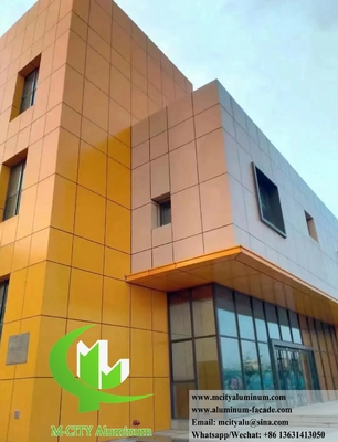 Architectonische metalen geveldecoratie 3 mm dikte