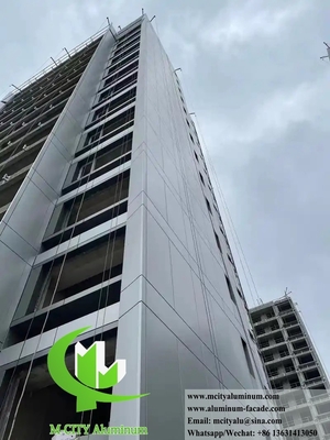 Architectonische aluminium panelen 3mm 3003 gevelsysteem