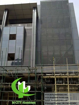Aluminiumplaat voor architectonisch perforerend metaalscherm voor buitengebruik