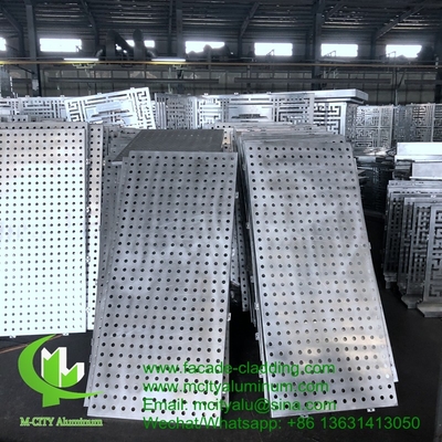 Cirkelontwerp Aluminium panelen voor gebouw gevel op maat metaalplaat China fabrikant