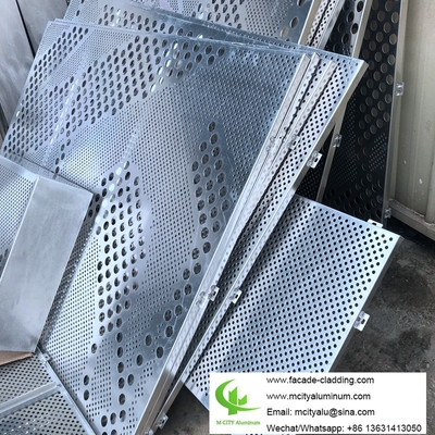 Bomenontwerp Aluminiumpanelen voor hotelgevel