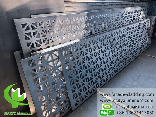 buitenpaneel van aluminium voor wandbekleding, met een poedercoating van wit