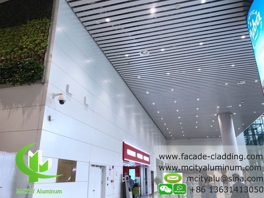 op maat gemaakt Aluminium plafond geperforeerd aluminium paneel voor plafond decoratie